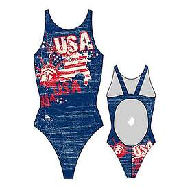 Turbo Usa Vintage Map 2013 Swimsuit Girls (Jr)