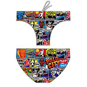 Turbo Comic Polo City Swimming Brief Boys (Jr)