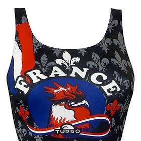 Turbo France Coq Swimsuit Girls (Jr)