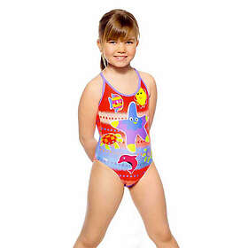 Turbo Sea Friends Thin Straps Swimsuit Girls (Jr)