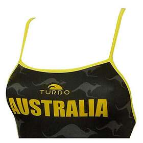 Turbo Australia Kangaroo Signal Thin Strap Swimsuit Girls (Jr)
