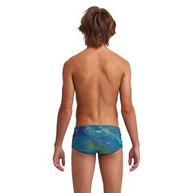 Funky Trunks Sidewinder Wires Crossed Swim Boxer (Boys)