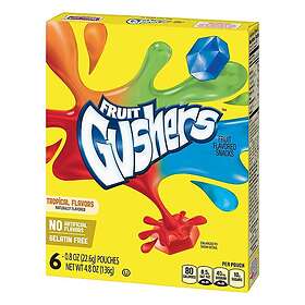 Fruit Gushers Tropical Flavors 136g