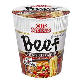 Nissin Cup Noodles 5 Spice Beef Flavour 64g