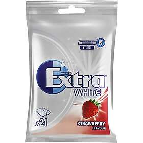 Extra Wrigleys Tuggummi White Strawberry 29g