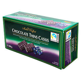 Chocolate Maitre Truffout Thins Cassis 200g