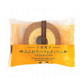 Taiyo Baumkuchen Cake Caramel Milk 60g