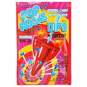 POP Rocks Dips Tattoo Jordgubbe 18g