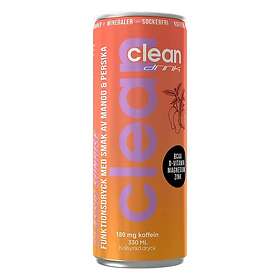Clean Drink Sunrise Mango & Persika 33cl