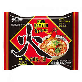 Paldo HWA Ramen Noodles Hot & Spicy 120g