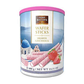 Feiny Biscuits Våfflor med Jordgubbskräm 400g