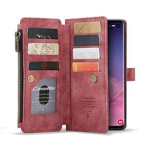CaseMe Samsung Galaxy S10 Fodral C30 Series Röd