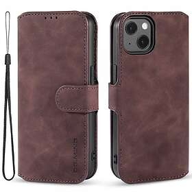 DG.MING iPhone 14 Plus Fodral Retro Kaffe