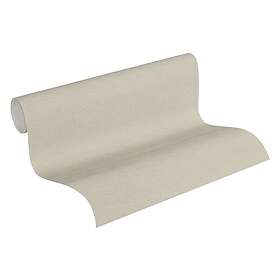 A.S. Creation Slät Tapet Cuba Ovävd Beige Grå 371782