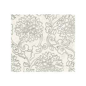 A.S. Creation Blommig Tapet Asian Fusion Ovävd Vit 374702