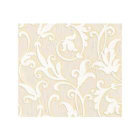 A.S. Creation Blommig Tapet Tessuto Ovävd Cream Beige 954907