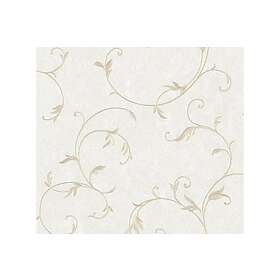 A.S. Creation Blommig Tapet Romantico Ovävd Beige 304182