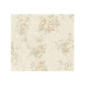 A.S. Creation Rosas Tapet Romantico Ovävd Brun Beige 372263