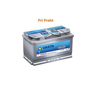 Varta Start-Stop Plus AGM batteri F21 12 V 80 Ah CCA 800 A (EN)