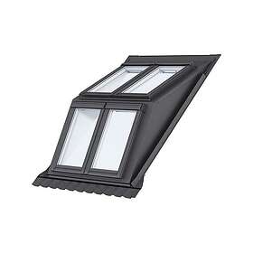 Velux Takfönsterkupa (Bredd: 78 cm Höjd: 118 cm)