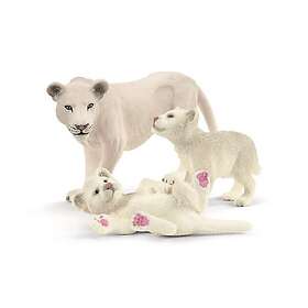 Schleich Lejon mamma med ungar 42505