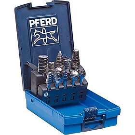 Pferd Roterande filsats, HSS 3, 6mm 10--delar