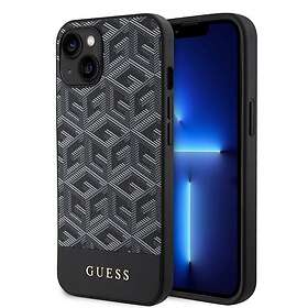 Guess iPhone 14 Skal G Cube MagSafe Svart