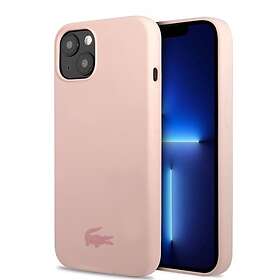 Lacoste iPhone 13 Skal Liquid Silicone Glossy Logo Rosa