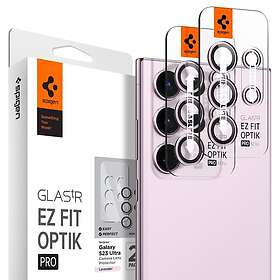 Spigen Samsung Galaxy S23 Ultra Kameralinsskydd GLAS.tR EZ Fit Optik Pro 2-pack Lavender