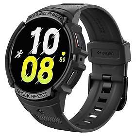 Spigen Samsung Galaxy Watch 6 40mm Skal och Armband Rugged Armor Pro Svart