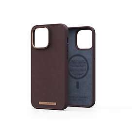 Njord by Elements iPhone 14 Pro Max Skal Genuine Leather Case MagSafe Brun