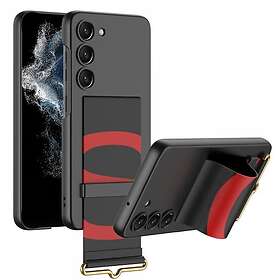 GKK Samsung Galaxy S23 Skal Hand Strap Svart