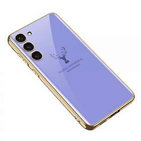 GKK Samsung Galaxy S23 Plus Skal Hjortmotiv Lila