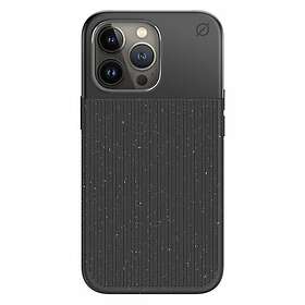 Atom Studios Apple iPhone 13 Pro Skal Split Wood Fibre MagSafe Carbon Black