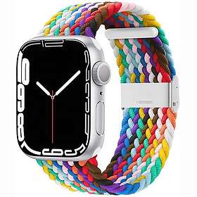 CaseOnline Flätat Elastiskt Armband Apple Watch 7 (41mm) Pride Edition