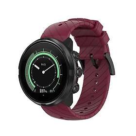 Suunto 22 Urban 7 Silikonarmband Cave Grün – Größe S, Für Suunto 5 Peak, Mit Stiftverschluss