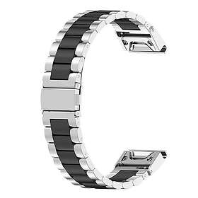 CaseOnline Armband rostfritt stål Garmin MARQ Adventurer Silver/