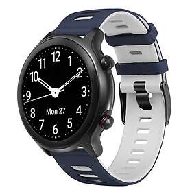 CaseOnline Twin Sport Armband Doro Watch Blå/vit