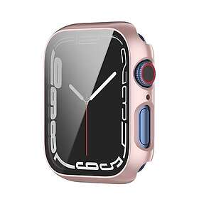 CaseOnline Skal med glasskydd Apple Watch 7 (45mm) Rosé