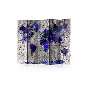 Artgeist Rumsavdelare World Map: Ink Blots II 225x172cm