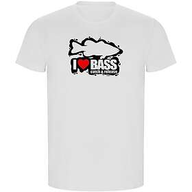 Kruskis I Love Bass Eco Short Sleeve T-shirt (Herr)