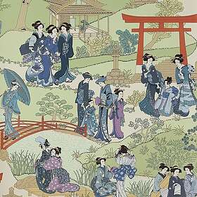 Manuel Canovas Geishas Indigo 03092-01