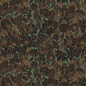 Casamance Dahlia Noir/Menthe 75111528