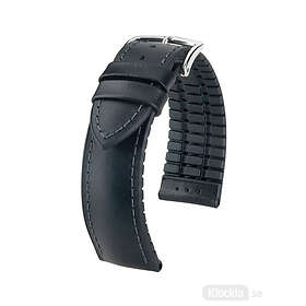 Hirsch James 22mm Sort/Silver 0925002050-2-22