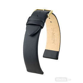 Hirsch Toronto Klockarmband 6mm Medium Black/Guld 03702150-1-06
