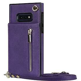 CaseOnline Zipper necklace case Samsung Galaxy S10e Lila