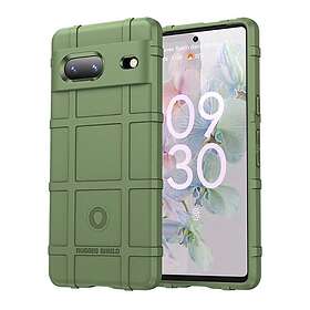 CaseOnline Rugged Shield skal Google Pixel 7A Grön