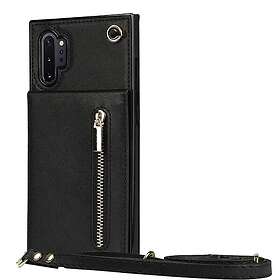 CaseOnline Zipper necklace case Samsung Galaxy Note 10 Plus Svart