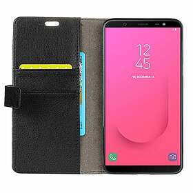 CaseOnline Mobilplånbok 2-kort Samsung Galaxy J8 2018 (SM-J800F) Svart