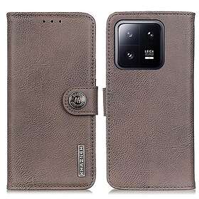 MTK KHAZNEH Xiaomi 13 5G Plånboksfodral Khaki